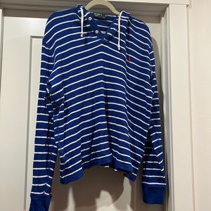 Vintage 90s Polo by Ralph Lauren striped cotton pullover